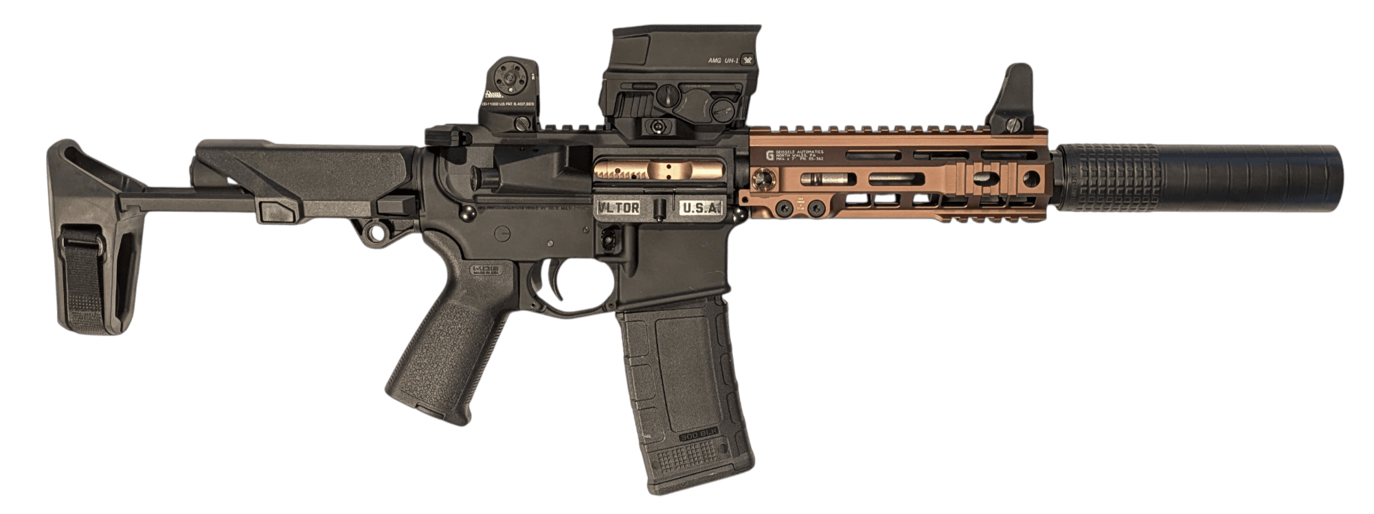 AR-15 300Blk — annotated diagram