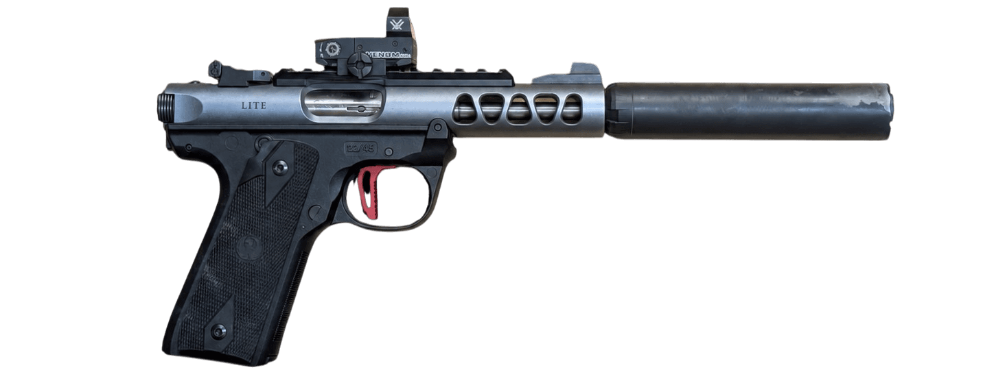 Ruger Mk4 — annotated diagram